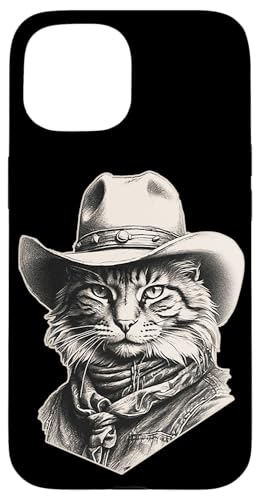 Cowboy-Katze Hülle für iPhone 15 Cowboy-Katze Hülle für iPhone 15 von Urban Empyre