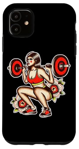 Fitnesshocke für Mädchen Hülle für iPhone 11 Fitnesshocke für Mädchen Hülle für iPhone 11 von Urban Empyre