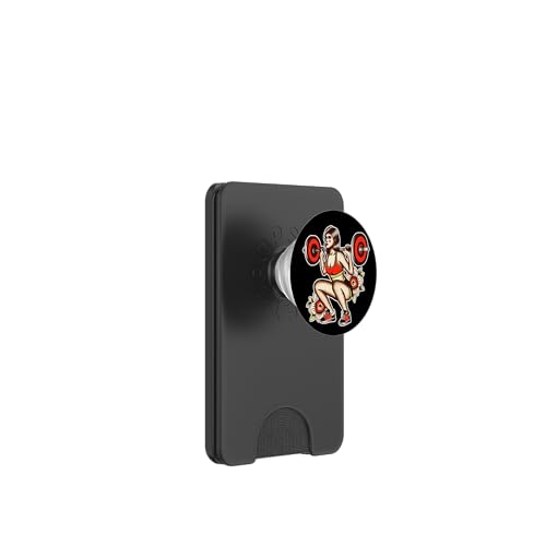 Fitnesshocke für Mädchen PopSockets PopWallet für MagSafe von Urban Empyre