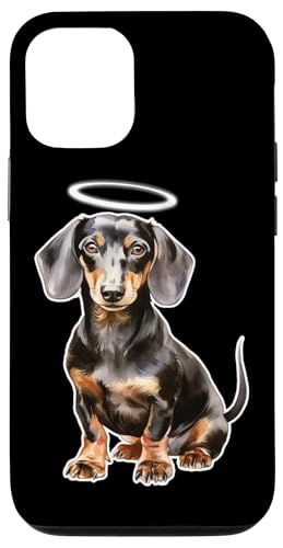 Hülle für iPhone 14 Miniatur Dackel Engel Hund Hülle für iPhone 14 Miniatur Dackel Engel Hund von Urban Empyre