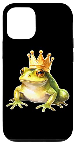 Hülle für iPhone 15 Pro Frosch mit Krone x Prinz Frosch Hülle für iPhone 15 Pro Frosch mit Krone x Prinz Frosch von Urban Empyre