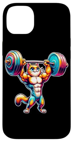 Katze x Gewichtheber x Bodybuilder Hülle für iPhone 14 Plus Katze x Gewichtheber x Bodybuilder Hülle für iPhone 14 Plus von Urban Empyre