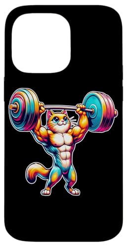 Katze x Gewichtheber x Bodybuilder Hülle für iPhone 14 Pro Max Katze x Gewichtheber x Bodybuilder Hülle für iPhone 14 Pro Max von Urban Empyre