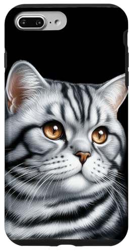 Kurzhaar Tiger Cat Portrait Hülle für iPhone 7 Plus/8 Plus von Urban Empyre