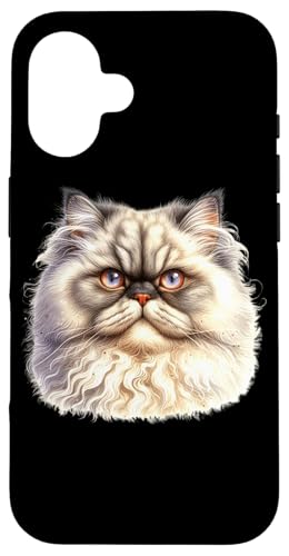 Perserkatzenporträt Hülle für iPhone 16 Perserkatzenporträt Hülle für iPhone 16 von Urban Empyre