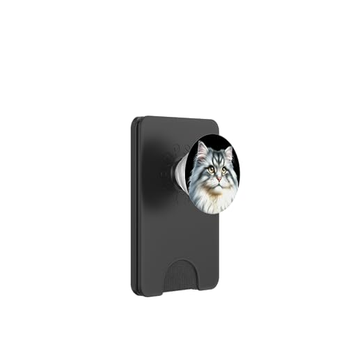 Ragamuffin Tabby Katzenporträt PopSockets PopWallet für MagSafe Ragamuffin Tabby Katzenporträt PopSockets PopWallet für MagSafe von Urban Empyre