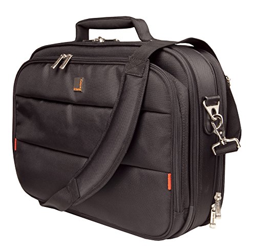 Urban Factory ccc01uf-v2 City Classic Case mit Doppel-Fach und Schultergurt für 15,6 Laptop – Schwarz von Urban Factory