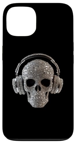 Bling Skull mit Kopfhörern - DJ Music Lover Hülle für iPhone 13 von Urban Skull DJ Beats