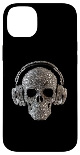 Bling Skull mit Kopfhörern - DJ Music Lover Hülle für iPhone 14 Plus von Urban Skull DJ Beats
