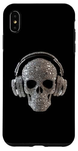 Bling Skull mit Kopfhörern - DJ Music Lover Hülle für iPhone XS Max von Urban Skull DJ Beats