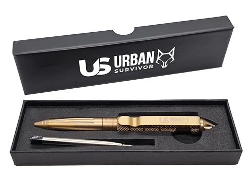 Urban Survivor Taktischer Stift (Gold) von Urban Survivor