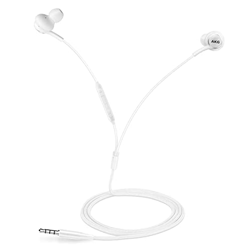 Kabelgebundene In-Ear-Kopfhörer, 3,5-mm-Klinkenstecker, mit Mikrofon und Lautstärkeregler, tiefer Bass, klarer Klang, geräuschisolierende In-Ear-Kopfhörer, kompatibel mit vivo X27, Tuned by AKG von UrbanX