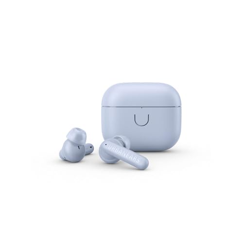 Urbanears Boo Tip True Wireless Kopfhörer, 30 Stunden Spielzeit, IPX4-bewertet als wasserfest – leicht blau, klein Mittel Groß, 1006193 von Urbanears