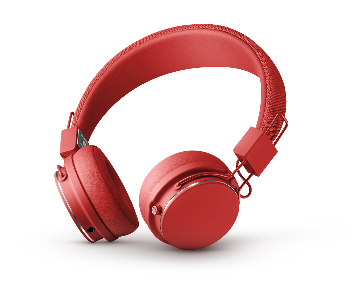 Urbanears Plattan II Kabelloser Bluetooth Over Ear Kopfhörer – Tomato Red von Urbanears