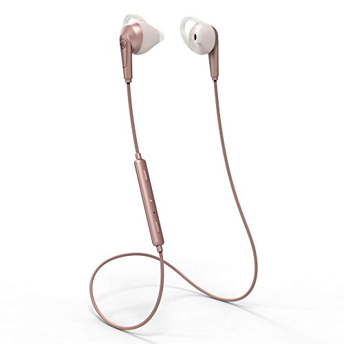 Urbanista Chicago Wireless Kopfhörer, IPX4 wasserdichte Bluetooth Ohrhörer, Freisprecheinrichtung, eingebaute Lautstärke und Musiksteuerung, In Ear Kopfhörer für Laufen, Sport, Training, Roségold Urbanista Chicago Wireless Kopfhörer, IPX4 wasserdichte Bluetooth Ohrhörer, Freisprecheinrichtung, eingebaute Lautstärke und Musiksteuerung, In Ear Kopfhörer für Laufen, Sport, Training, Roségold von Urbanista