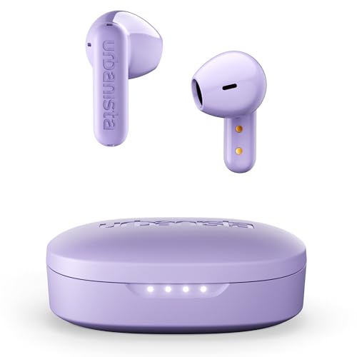 Urbanista Copenhagen 2 Bluetooth Kopfhörer, Kabellos Bluetooth 5.4 In-Ears Kopfhörer, 4 ENC Noise Cancelling Mic, Kabellose Headset Tiefer Bass Wireless Earbuds 36+Std, Wasserdicht Ohrhörer - Lila von Urbanista