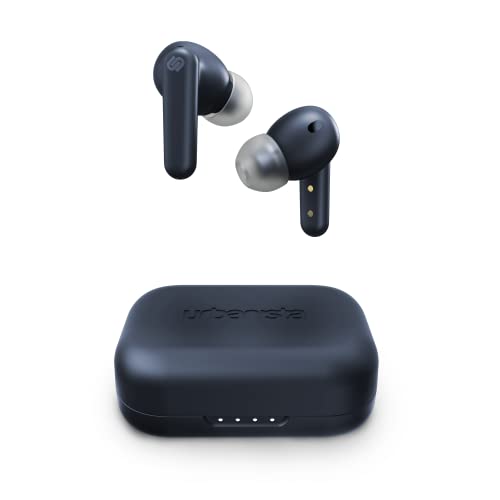 Urbanista London True Wireless In Ear Kopfhörer Noise Cancelling Kopfhörer, 25h Laufzeit, Hi-Fi Stereo Sound, Bluetooth 5.0, Integriertes Mikrofon, Kompatibel Android und iOS, Blau von Urbanista