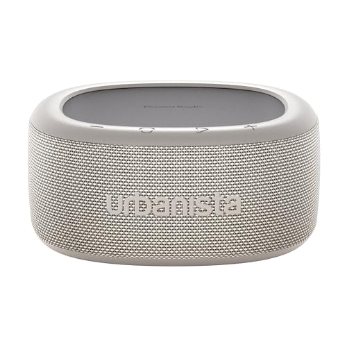 Urbanista Malibu Kabelloser Bluetooth-Lautsprecher, solarbetriebener Lautsprecher mit endloser Wiedergabe, tragbarer Lautsprecher, wasserdicht IPX67, Tastensteuerung, Bluetooth 5.2 Dual Pairing Urbanista Malibu Kabelloser Bluetooth-Lautsprecher, solarbetriebener Lautsprecher mit endloser Wiedergabe, tragbarer Lautsprecher, wasserdicht IPX67, Tastensteuerung, Bluetooth 5.2 Dual Pairing von Urbanista