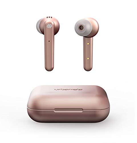Urbanista Paris True Wireless Kopfhörer 20H Spielzeit Kabellose Ladetasche, Bluetooth 5.0, Geräuschdämpfende Kopfhörer mit Touch-Steuerung + eingebautem Mikrofon, kompatibel mit Android und iOS - Rosa Urbanista Paris True Wireless Kopfhörer 20H Spielzeit Kabellose Ladetasche, Bluetooth 5.0, Geräuschdämpfende Kopfhörer mit Touch-Steuerung + eingebautem Mikrofon, kompatibel mit Android und iOS - Rosa von Urbanista