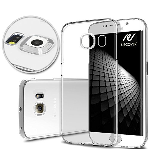 Urcover® Kameraschutz Schutz-Hülle kompatibel mit Samsung Galaxy S6 Edge Plus | TPU/Silikon Handyhülle Klar | Flexibel Ultra Slim Dünn | Back-Case | Soft Crystal Cover Schale von Urcover