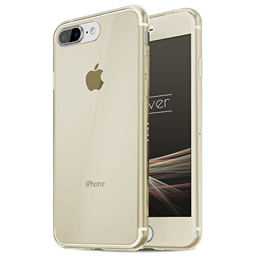 Urcover® TPU Ultra Slim 360 Grad Hülle kompatibel mit Apple iPhone 7 Plus (5,5") in Champagner Gold | Tasche Case Handy-Cover Rundum dünn Schutz-Hülle Schale von Urcover