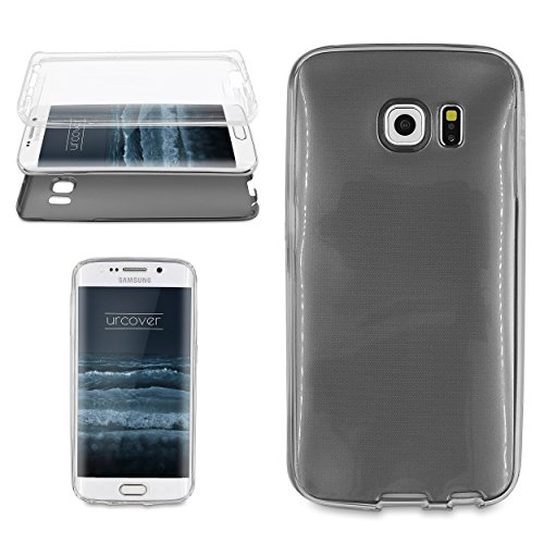 Urcover Metalloptik 360 Grad Hülle kompatibel mit Samsung Galaxy S6 Edge TPU Schwarz Tasche Case Handy-Cover Schutz-Hülle Schale Urcover Metalloptik 360 Grad Hülle kompatibel mit Samsung Galaxy S6 Edge TPU Schwarz Tasche Case Handy-Cover Schutz-Hülle Schale von Urcover