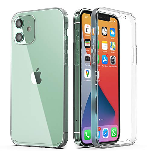 Urcover Touch Case 2.0 kompatibel mit Apple iPhone 14 Plus Hülle I Original berühmt durch Galileo I Hard-Edition I QI-fähig I Rundum 360° Schutzhülle I Crystal Clear Case Transparent von Urcover