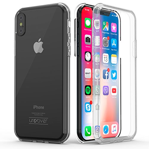 Urcover Touch Case 2.0 kompatibel mit Apple iPhone XS Max Hülle I Original berühmt durch Galileo I Hard-Edition I QI-fähig I Rundum 360° Schutzhülle I Crystal Clear Case Transparent Urcover Touch Case 2.0 kompatibel mit Apple iPhone XS Max Hülle I Original berühmt durch Galileo I Hard-Edition I QI-fähig I Rundum 360° Schutzhülle I Crystal Clear Case Transparent von Urcover