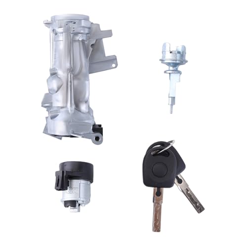 Urhause LP-4482 Zündschloss Zylinder Schalter Gehäuse Set Kompatibel für Käfer 2011-2019 5C1 5C2 1.2 TSI von Urhause
