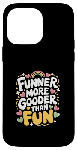 Funner More Gooder Than Fun Witziger Grammatikwitz |----- Hülle für iPhone 14 Pro Max Funner More Gooder Than Fun Witziger Grammatikwitz |----- Hülle für iPhone 14 Pro Max von Urkomischer Grammatikhumor