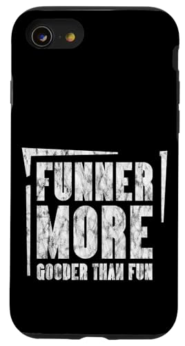 Funner More Gooder Than Fun Witziger Grammatikwitz ---- Hülle für iPhone SE (2020) / 7 / 8 von Urkomischer Grammatikhumor