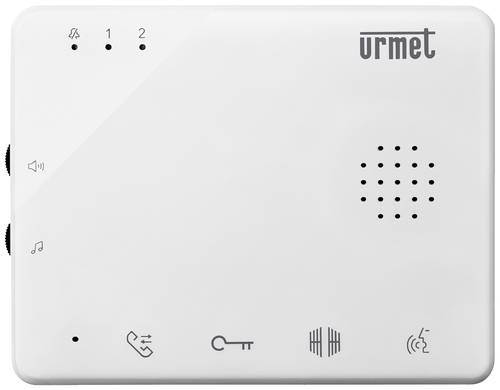 Urmet 1730/2 Türsprechanlagen-Zubehör Kabelgebunden Audio-Inneneinheit Weiß von Urmet