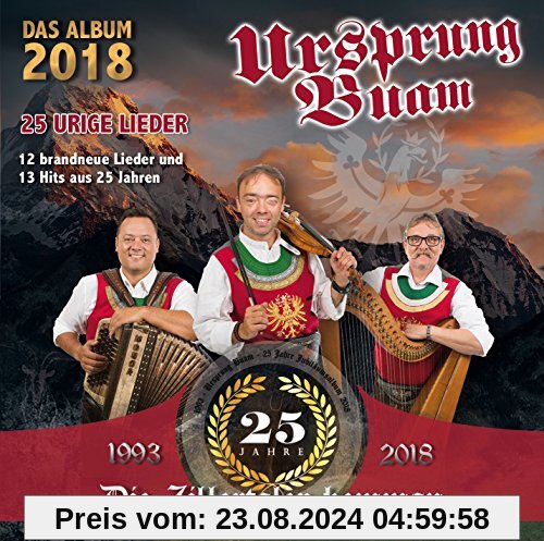 25 Jahre- 25 Lieder von Ursprung Buam