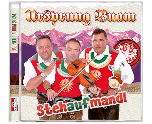 Stehaufmandl Album 2024 - Ursprung Buam - Musik CD & Autogrammkarte Stehaufmandl Album 2024 - Ursprung Buam - Musik CD & Autogrammkarte von Ursprung Buam