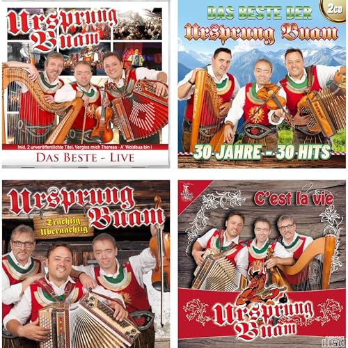 Ursprung Buam 2023 - Fanbox - 4 CDs mit den größten Hits Ursprung Buam 2023 - Fanbox - 4 CDs mit den größten Hits von Ursprung Buam