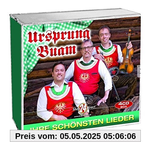 Ursprung Buam Ihre Schönsten Lieder (4 CDs - 80 Titel) von Ursprung Buam