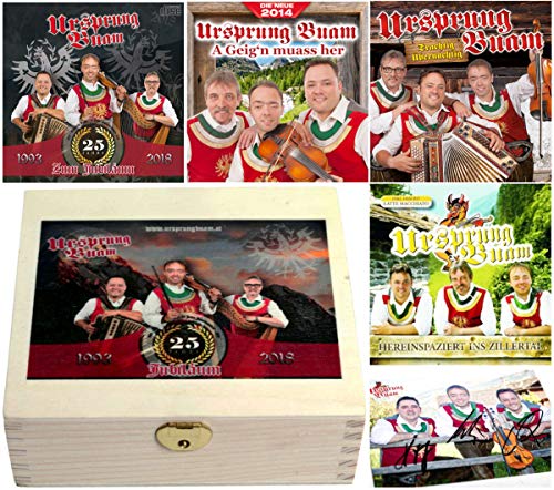 Ursprung Buam - Mega CD Fanbox 25 Jahre Jubiläum - 4 CDs & Bonus-DVD & Autogrammkarte Ursprung Buam - Mega CD Fanbox 25 Jahre Jubiläum - 4 CDs & Bonus-DVD & Autogrammkarte von Ursprung Buam