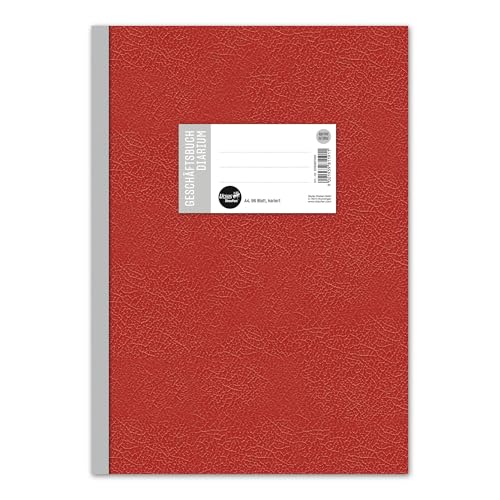 Staufen Style Geschäftsbuch Diarium - 1 Stück, DIN A4, 96 Blatt, 70g/m², kariert (5mm), blau Staufen Style Geschäftsbuch Diarium - 1 Stück, DIN A4, 96 Blatt, 70g/m², kariert (5mm), blau von Staufen