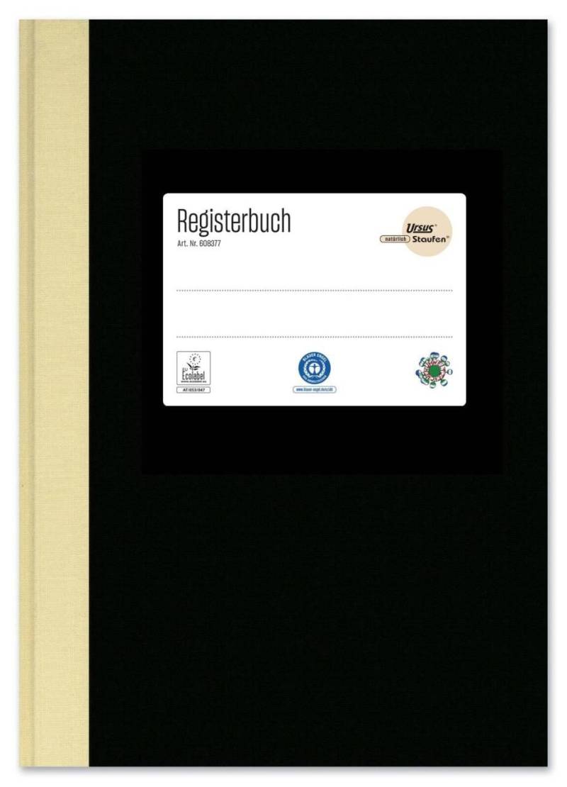 Ursus Geschäftsbuch DIN A5 liniert, 192 Seiten von Ursus