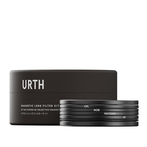 Urth 37mm Magnetisches UV, Polfilter (CPL), ND8, ND1000 Filter Kit (Plus+) von Urth