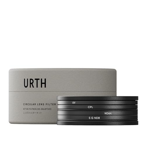 Urth 43 mm UV, Polfilter (CPL), ND64, Soft GND8 Filter Kit (Plus+) von Urth