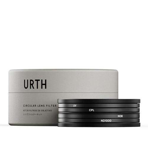 Urth 55 mm UV, Polfilter (CPL), ND8, ND1000 Filter Kit (Plus+) von Urth