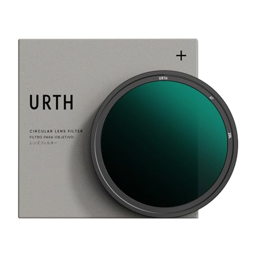 Urth 67 mm Polfilter (Polarisationsfilter) CPL + Graufilter ND64 Filter (Plus+) von Urth