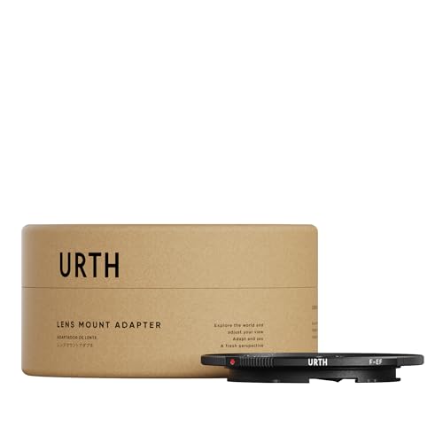 Urth Objektivadapter: Kompatibel mit Nikon F Objektiv und Canon EF & EF-S Kameragehäuse von Urth