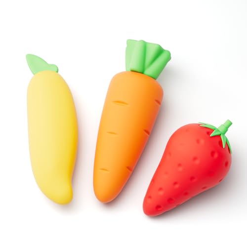 3 Stück Niedlich Früchte Bleistift Radiergummi Set für Kinder, Gummi Zeichnung Radiergummi für Künstler Schule 3 Stück Niedlich Früchte Bleistift Radiergummi Set für Kinder, Gummi Zeichnung Radiergummi für Künstler Schule von Urtioty