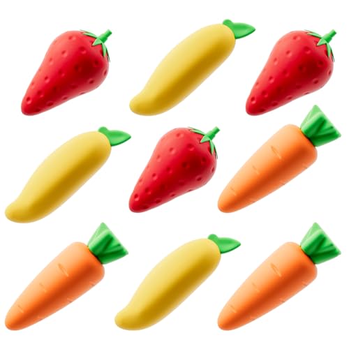 9 Stück Radiergummi Set für Kinder, Niedlich Gummi Früchte Bleistift Zeichnung Radiergummi für Büro Kinder Künstler Schule 9 Stück Radiergummi Set für Kinder, Niedlich Gummi Früchte Bleistift Zeichnung Radiergummi für Büro Kinder Künstler Schule von Urtioty