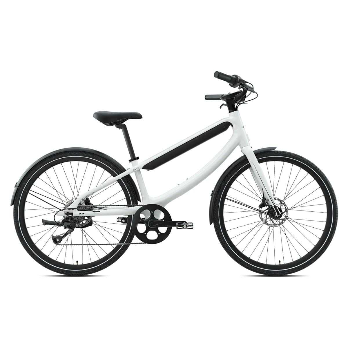 Urtopia Chord X Smart City E-Bike (8 Gang Shimano Sprachsteuerung Navi App GPS) Weiß von Urtopia