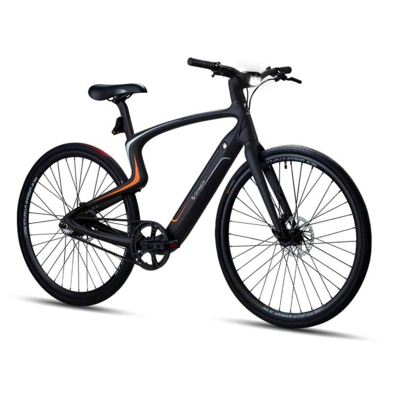 Urtopia Smart Carbon 1 E-Bike (Voll Carbon Smart-Fahrrad Sprachsteuerung Navi App) Sirius 50cm von Urtopia