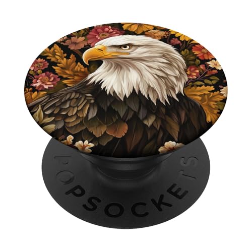 Adler Floral PopSockets Klebender PopGrip Adler Floral PopSockets Klebender PopGrip von Usa American Accessories