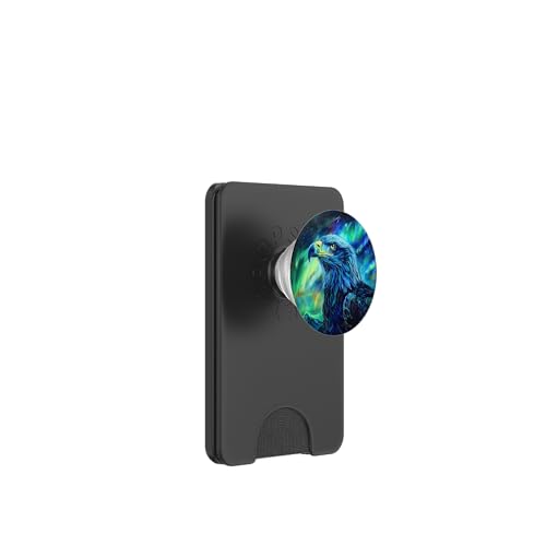 Adler Nordlichter PopSockets PopWallet für MagSafe Adler Nordlichter PopSockets PopWallet für MagSafe von Usa American Accessories